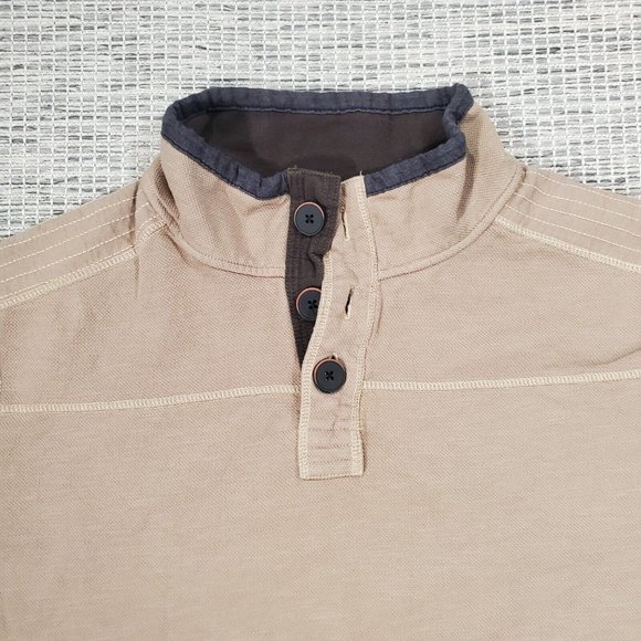 Carbon 2 Cobalt Sweater 9 Yard Pullover Long Sleeve Brown - Picture 4 of 10